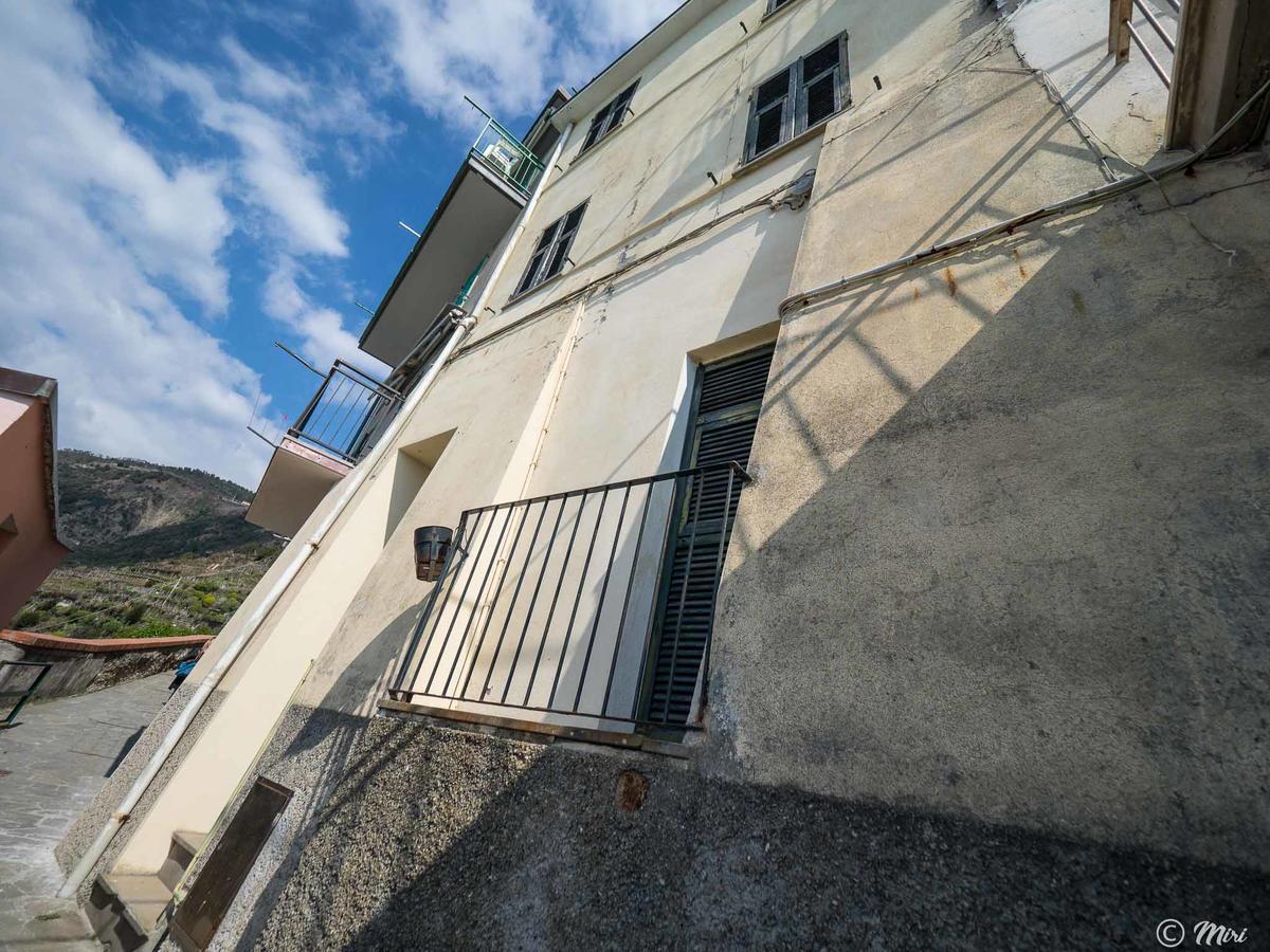 Il Baluardo Sea View Apartment On The Cliff Manarola Exterior foto